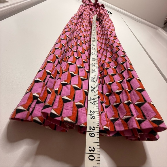 Diane Von Furstenburg DVF X Target - pink geometric collared jumpsuit Small - Picture 8 of 13